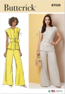 Envelope sewing pattern combination for women 7028 Butterick
