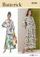 Envelope sewing pattern dress for women 7039 Butterick