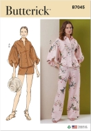 Envelope sewing pattern combination for women 7045 Butterick