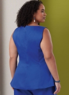 Schnittmuster legere Damenkombination mit Trägershirt Butterick 7046 Gr. 36-54