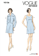 Schnittmusterhülle Damenkleider für Damen 2126...