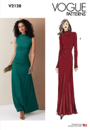 Schnittmusterhülle Damenkleider für Damen 2128...