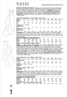 Schnittmuster schulterfreies Abendkleid mit Oberteil-Drapage und seitlicher Schleppe Vogue 2131 Gr. 32-50
