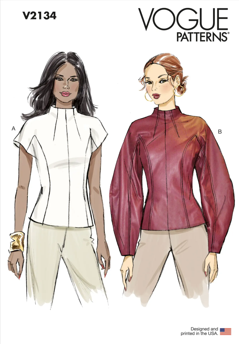 Schnittmusterhülle Blusen für Damen 2134 von Vogue