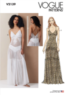 Schnittmusterhülle Damenkleider für Damen 2139...