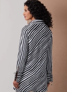 Schnittmuster einfache Damenkombination mit Tunika und ausgestellter Hose Vogue 2140 Gr. 32-50