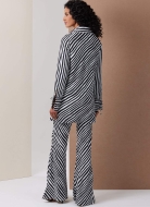 Schnittmuster einfache Damenkombination mit Tunika und ausgestellter Hose Vogue 2140 Gr. 32-50