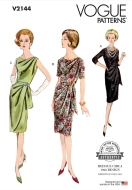 Envelope sewing pattern vintage for women 2144 Vogue