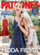 Patrones 475 Cover mit elegantem rotem Abendkleid...