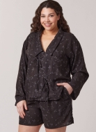 Schnittmuster stylischer Pyjama mit Schleifenverschluss McCalls 8612 Gr. 36-54