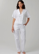 Schnittmuster stylischer Pyjama mit Schleifenverschluss McCalls 8612 Gr. 36-54
