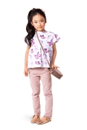 Sewing pattern Girls shirt with ruffles Burda 9205