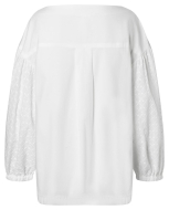 Schnittmuster raffinierte Bluse mit Bindebändern Burda 5709 Gr. 34-44