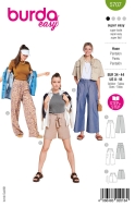 Envelope sewing pattern shows a comfortable Pants with...