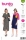 Envelope sewing pattern shows a straight-cut Dress with flutter sleeves of 5742 Burda