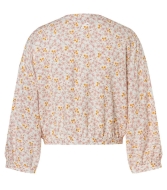 Schnittmuster taillenkurze Bluse mit Wickeleffekt Burda 5745 Gr. 36-46