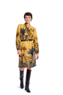 Schnittmuster vielseitiges Kleid mit Stehkragen Burda 5696 Gr. 36-48