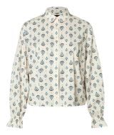 Schnittmuster elegante Bluse mit Plastron Burda 5700 Gr. 36-48