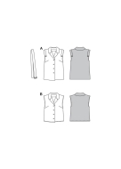 Modellzeichnung für das Schnittmuster 5734 von Burda...