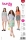 Envelope sewing pattern shows a feminine Summer skirt with ruffles of 5726 Burda