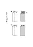 Modellzeichnung für das Schnittmuster 5715 von Burda...