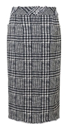 Schnittmuster moderner Rock mit Schlitz Burda 5715 Gr. 36-48