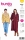 Envelope sewing pattern shows a relaxed Trench coat with raglan sleeves of 5747 Burda