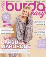 Burda Easy 4/2025 Cover Capsule Wardrobe with comfortable...