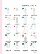 Patrones 477 Elegante Frühjahrsmode mit Blazern, Kleidern und Jumpsuits