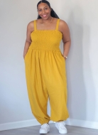 Schnittmuster sommerlicher Jumpsuit für Damen in zwei Längen von Brittany J. Jones knowME 2122 Gr. 30-52
