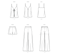 Modellzeichnung für das Schnittmuster 2124 von...