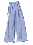 Schnittmuster lässige Unisex-Hose mit weiten Beinen McCalls 8588 Gr. 30-52