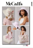 Envelope sewing pattern shows a romantic accessory set...