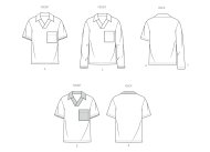 Modellzeichnung für das Schnittmuster 8589 von...