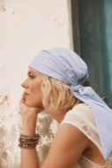 Sewing pattern misses hat summer hat with wide brim and bandana or headscarf Burda 5634