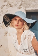 Sewing pattern misses hat summer hat with wide brim and bandana or headscarf Burda 5634
