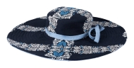 Sewing pattern misses hat summer hat with wide brim and bandana or headscarf Burda 5634