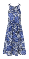 Schnittmuster sommerliches Damenkleid mit Überrock und Träger am Ausschnitt, auch zum Binden Burda 5635 Gr. 36-48