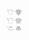 Modeldrawing of sewing pattern Burda 5645 for summery misses set top with gathered back neckline shirt and shorts