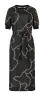 Schnittmuster gerades Damenkleid, auch als Hoodie mit hinten längerem Saum Burda 5651 Gr. 46-60