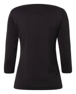 Sewing pattern jersey dress with gathers at the neckline also as a shirt Burda 5658