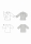 Modellzeichnung für das Schnittmuster 5665 von Burda für eine bequeme Damenbluse, Blusenshirt mit V-Ausschnitt