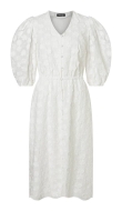 Schnittmuster durchgeknöpftes Damenkleid mit Puffärmeln, auch als Bluse Burda 5669 Gr. 36-48