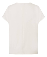 Schnittmuster einfaches Blusenshirt mit überschnittenen Schultern und vorderer Mittelnaht Burda 5673 Gr. 36-48
