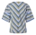 Schnittmuster einfaches Blusenshirt mit überschnittenen Schultern und vorderer Mittelnaht Burda 5673 Gr. 36-48