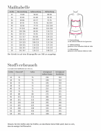 Schnittmuster verschlusslose Damenweste, Basic Weste fadenkäfer Gr. 32-58