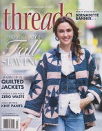 englische Zeitschrift ohne Schnittmuster THREADS 219