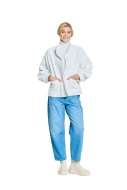 Schnittmuster gemütlicher Pullover für Damen, Damenweste Burda 5590 Gr. 34-44