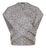 Schnittmuster effektvolles Wickel-Oberteile, Pullover, Pullunder Burda 5593 Gr. 34-44
