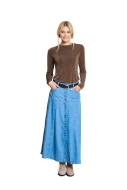 Schnittmuster einfaches Damenshirt, T-Shirt, Longsleeve, Rolli Burda 5594 Gr. 34-44